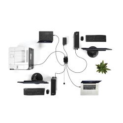 Switch conmutador USB 3.0 4x4 para compartir dispositivos periféricos