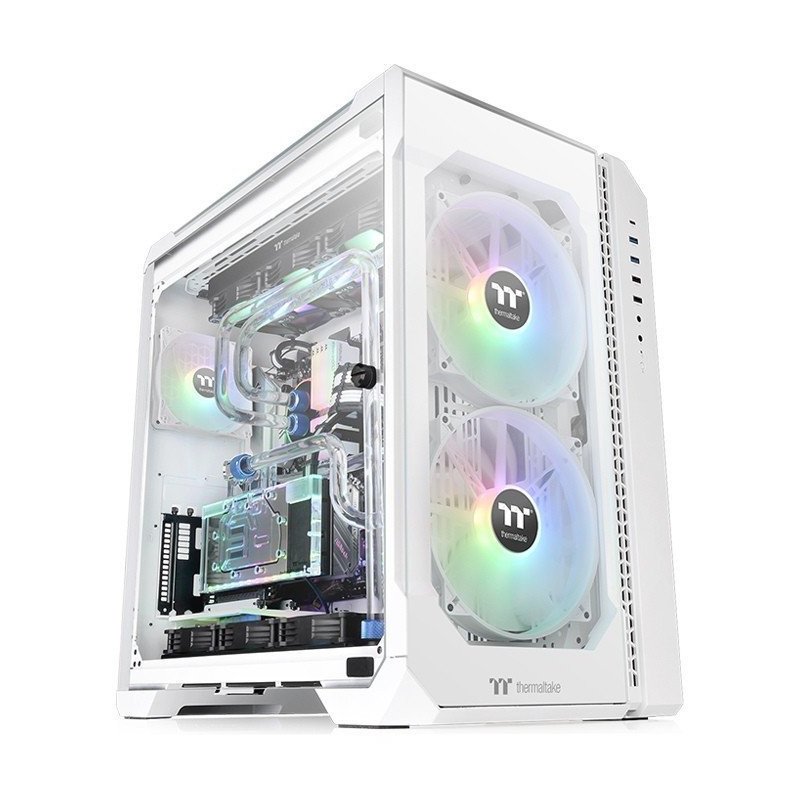 Gabinete ThermalTake view 51 blanco media torre mini ITX, micro ATX, A