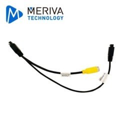 Cable de salida de video Meriva Technology mm1n-4pin, 1 salida de video 4 pines, conector para r-watch, compatible con monitor m