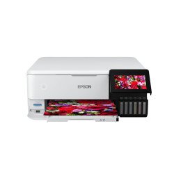 Multifuncional Epson L8160, ppm 32 negro/32 color, tinta continua, Ecotank, USB, WiFi, red, CD/DVD, fotográfica