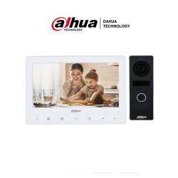 Dahua Technology DHI-KTA02M sistema de intercomunicación de video 1,3 MP 17,8 cm (7") Negro, Blanco