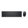 Kit Teclado y Mouse Dell KM5221W 580-AJIS - Negro