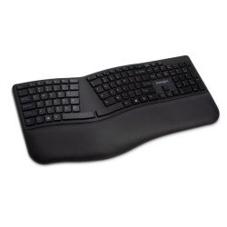 Teclado Inalámbrico KENSINGTON Pro Fit® Ergo - Inalámbrico, Negro, Full-size (100%), RF inalámbrica + USB, QWERTY