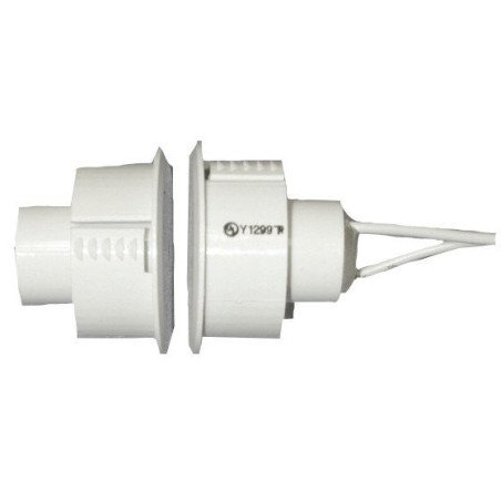 Paquete de 10 contacto magnético compacto color blanco con imán, compatible con paneles Bosch, risco, DSC, ihorn.