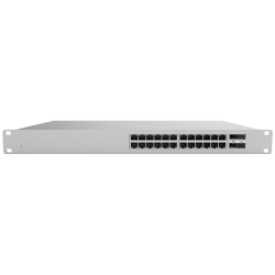 Switch Cisco Meraki 24 x 10, 100, 1000base-t ethernet RJ45, 4 x 1g SFP uplink (requiere licenciamiento obligatorio)