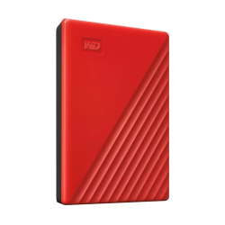Disco duro externo portátil 1TB WD My Passport rojo 2.5, USB3.0, copia local, encriptación, Win