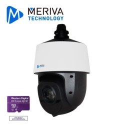 Cam IP PTZ Meriva Technology MSD-425, 4mp, 4.8-120mm lente motorizado 25x zoom óptico - 16x zoom digital, h.265, 100m IR, mia in