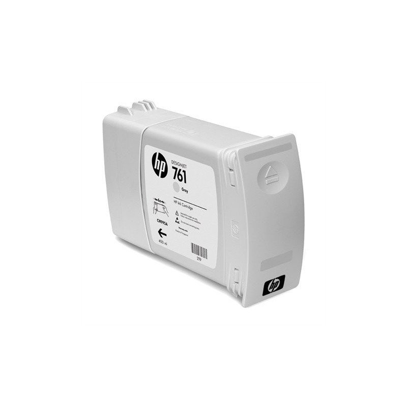 Cartucho de tinta para plotter HP 761 gris 400 ml CM995A Cartucho de tinta para plotter HP 761 gris 400 ml CM995A