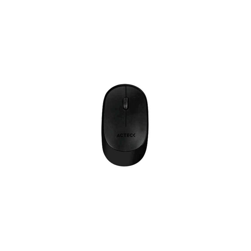 Mouse inalámbrico Acteck Optimize MM276W óptico 1200 DPI 2 botones + scroll color plata, negro AC-932660 Mouse inalámbrico Acteck Optimize MM276W óptico 1200 DPI 2 botones + scroll color plata, negro AC-932660