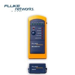 Comprobador de mapas de cableado par trenzado Fluke networks mt-8200-49a micromapper y micromapper remote.