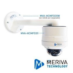 Base redonda Meriva Technology MVA-HCMFD30 junction box IP66, aluminio, compatible MVA-HCMFD30W