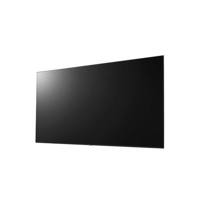 Monitor señalización digital LG con panel IPS UHD de 86 pulgadas, 350 NITS de brillo para uso 16, 7 con plataforma de señalizaci
