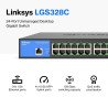 Switch Linksys LGS328C - negro, 24