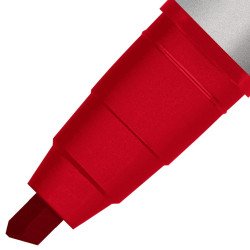 Marcador Azor Signal 40002 xtra rojo. Punta gruesa cincel de 6mm. Paqu