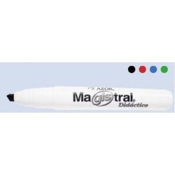 Marcador Magistral Azor 8350NE paquete de 12 piezas, negro