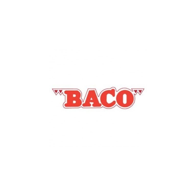 Tijera Baco TJ008 00866. Estuche de vinil con 1 pieza. Corte de 7 pulg