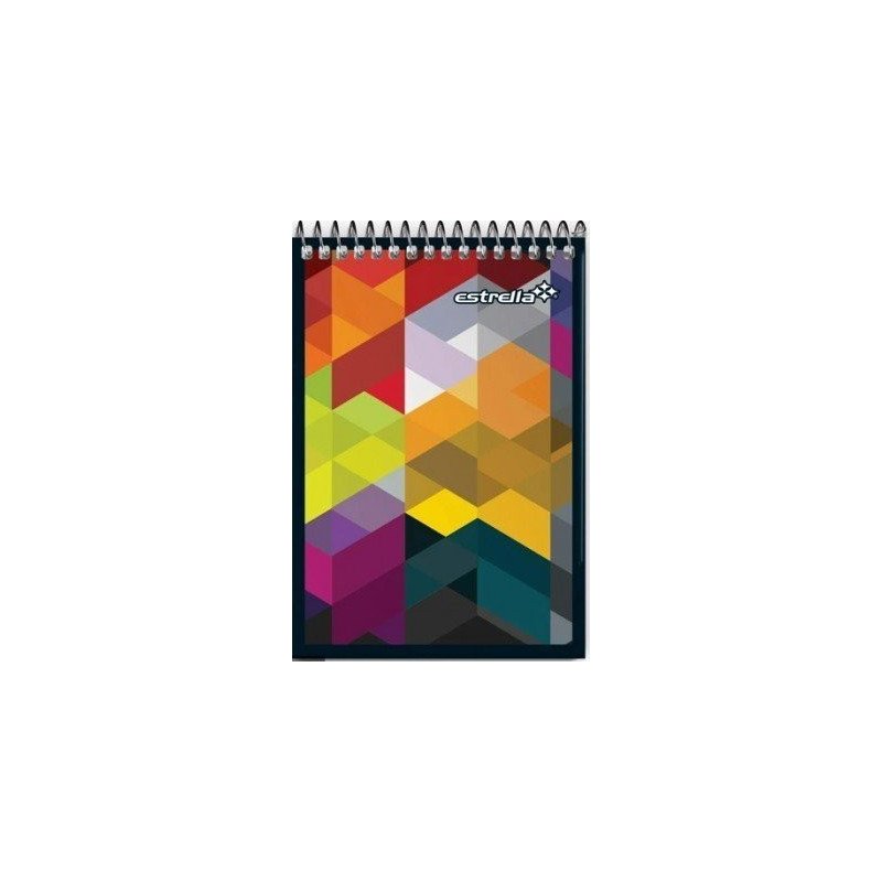 Libreta apuntes espiral 100-E raya 40 hojas
