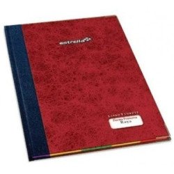 Libro florete rayado forma francesa 240 hojas