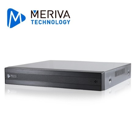 DVR Meriva technology MXvr-5104 HD h.265 6 ch 5mp penta híbrido 4ch BNC, 2ch IP, salida HDMI (1080p) + 1 vga + BNC simultánea, 1
