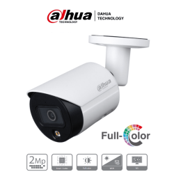 Cámara bullet IP de 2 megapixeles, full color, lente de 2.8 mm, micróf