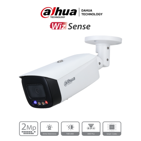 Dahua Technology WizSense IPC-HFW3249T1-AS-PV cámara de vigilancia Bala Cámara de seguridad IP Interior y exterior