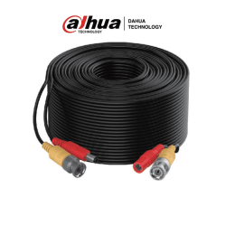Cable de 50 metros armado para video y energía, con conectores BNC y de energía, para cámaras hasta 4k, soporta: AHD/CVI/TVI/CVB