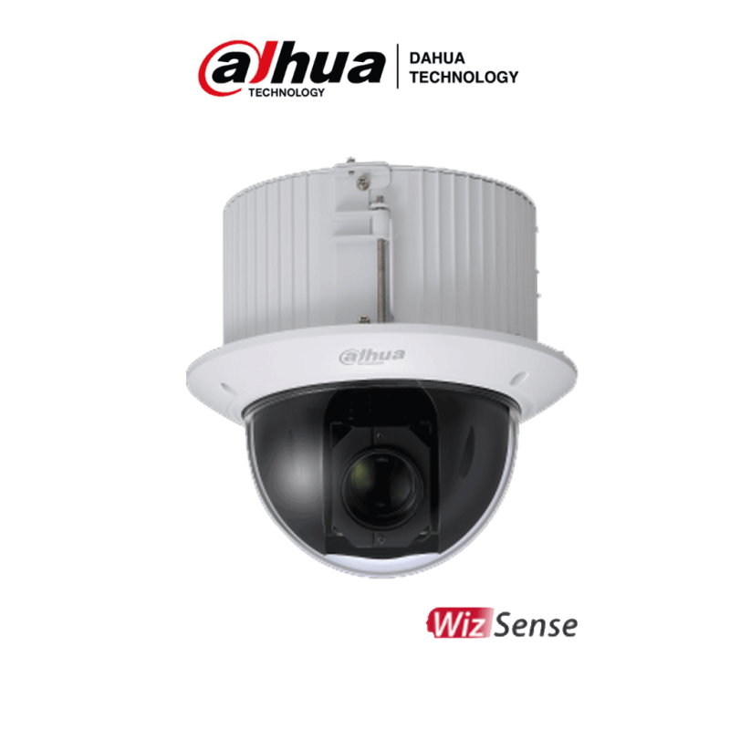 Cámara IP domo PTZ 2 mp, lente de 4.9 mm156 mm, 32x zoom óptico, wizsense, starlight, smd plus, WDR real, IP67, ik10, PoE, ranu