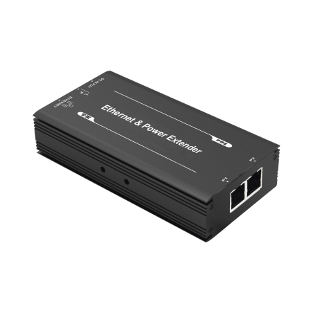 Receptor extensor PoE 1 puerto para recepción de video y alimentación 
