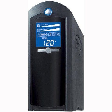 No break, UPS Cyberpower LCD inteligente 1350 va 815 watts 3 años de garantía en pila y equipo