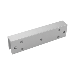 Montaje en U para instalación de chapa magnética DS-K4H258S en puerta 