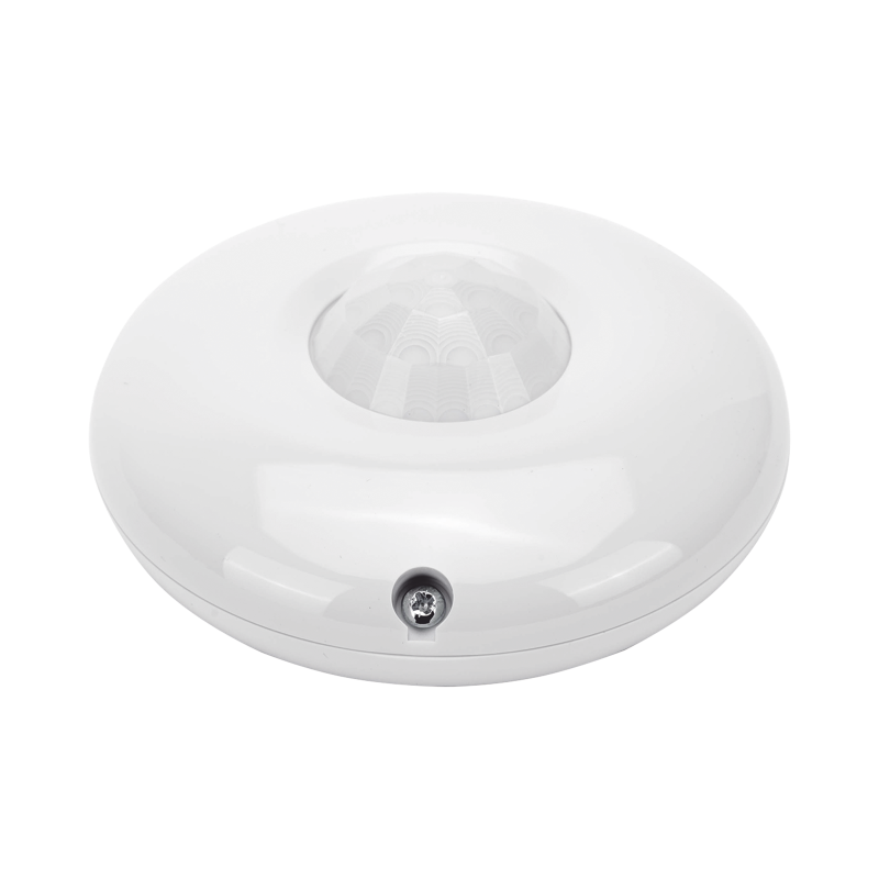 Sensor PIR de movimiento con cobertura de 360°, uso en interior