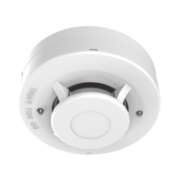 Detector de humo fotoeléctrico no direccionable de 4 hilos, soporta funcionalidad autónoma