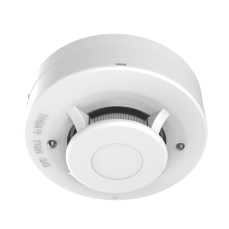 Detector de humo fotoeléctrico no direccionable de 4 hilos, soporta funcionalidad autónoma