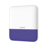 sirena inalámbrica con estrobo azul para exterior IP65, 110 db