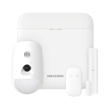kit de alarma AX pro con GSM (3g/4g), incluye: 1 hub, 1 sensor PIR con