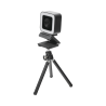 Cámara web alta definición (1080p), aro de luz interconstruido, gran angular, micrófono integrado, conector USB de 2 m, fácil de