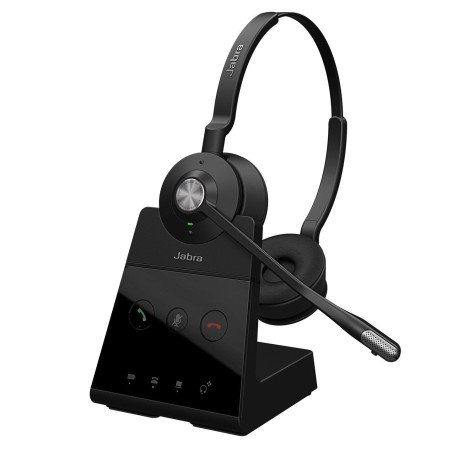 Diadema Engage 65 stereo con conexión DECT y USB, ideal para entornos con necesidad de seguridad o de mucha densidad