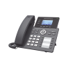 Teléfono IP Grado Operador, 3 líneas SIP con 6 cuentas, 10 botones BLF, puertos Gigabit PoE