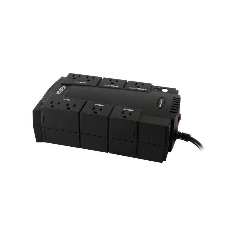 No break, UPS Cyberpower stand by 425 va 255 watts 3 años de garantía en pila y equipo.