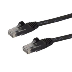 Cable de red de 1.8m negro Cat 6 UTP ethernet gigabit RJ45 sin enganches - startech.com mod. N6patch6bk