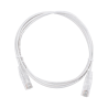 Cable de parcheo Slim UTP cat6 - 1.5 m blanco diámetro reducido (28 AWG)