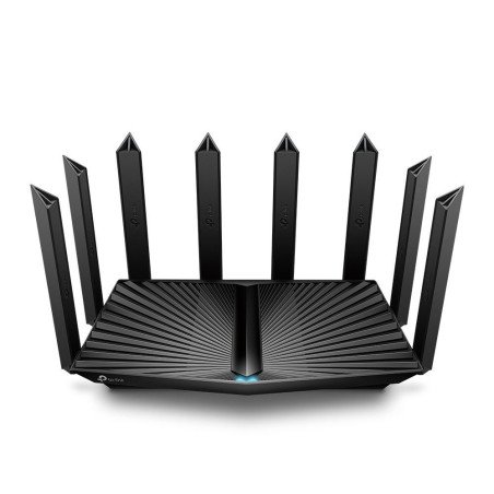 Router TP-Link AX6600 - Negro, Wi-Fi 6 (802.11ax), Tribanda (2,4 GHz/5 GHz/5 GHz), Ethernet, 4G