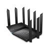 Router TP-Link AX6600 - Negro, Wi-Fi 6 (802.11ax), Tribanda (2,4 GHz/5 GHz/5 GHz), Ethernet, 4G