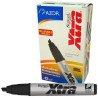 Marcador Signal Xtra permanente, Azor de envase plástico negro punta c