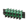 Placa acopladora de fibra óptica fap, con 12 conectores SC/APC (12 fib