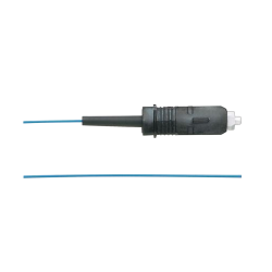 Pigtail de fibra óptica SC simplex, multimodo OM4 50/125, 900um, color aqua, 1 metro