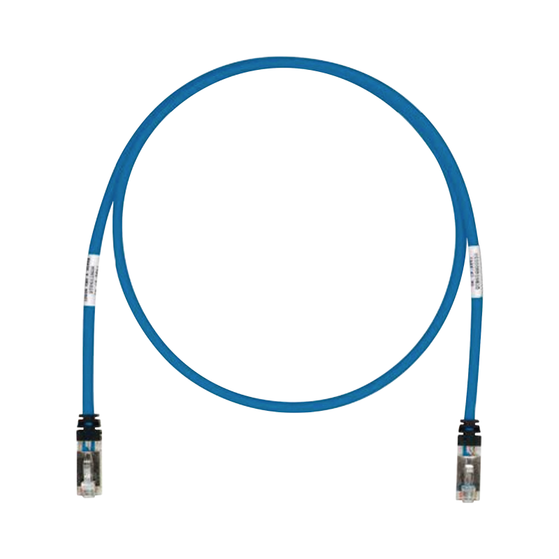 Patch cord cat6a, blindado S/FTP, cm/ls0h, 5ft, color azul