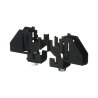 Kit de accesorios para unir charolas wyr-grid de Panduit en intersecciones, compatible con 8, 12, 18, 24 y 30 in de ancho, color