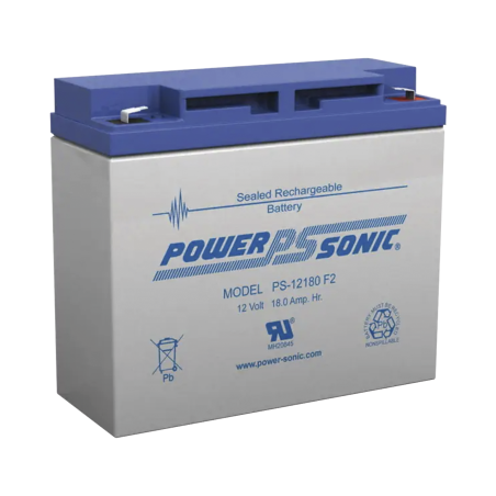 Batería de respaldo ul de 12v 18ah, ideal para sistemas de detección d