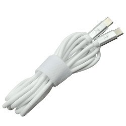 Cable USB c a c macho Perfect Choice PC-101710 - USB c, 2 m, blanco